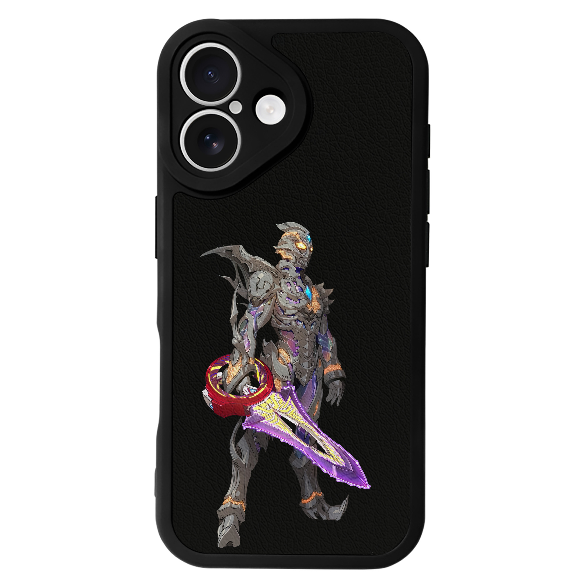 （画像用） ウルトラマン Ultraman 【iPhone 16シリーズ対応】シリコンスマホケース（レザー調） 材質：シリコン